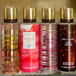 Body luxury perfume spray