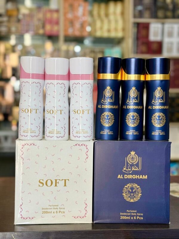Soft body spray