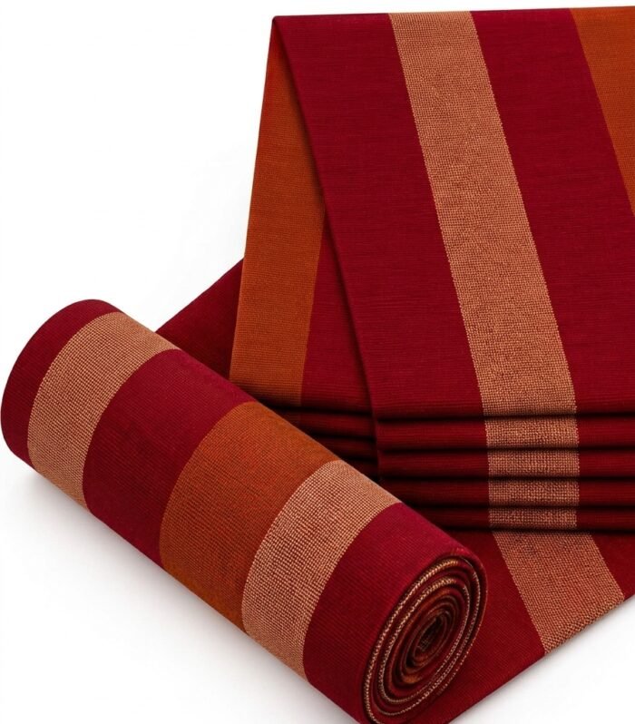Crimson Heritage Indigenous Wax Fabric